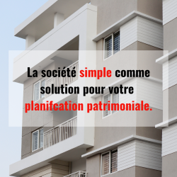 La société simple comme...